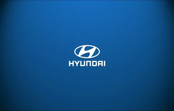 Picture Blue, Logo, Hyundai, Brand, Blue, Logo, Car Brand