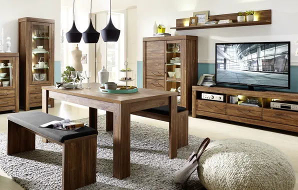 Picture room, interior, living room, dining room, Luxury home
