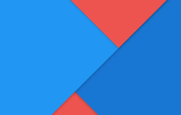 Picture blue, red, geometry, design, color, material