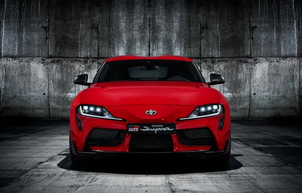 Toyota, front view, Supra, 2019, Toyota GR Above, GR Above