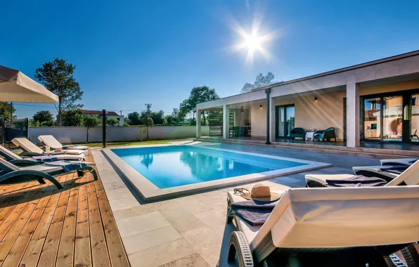 Villa, pool, terrace, Croatia, Villa Dream in Pula