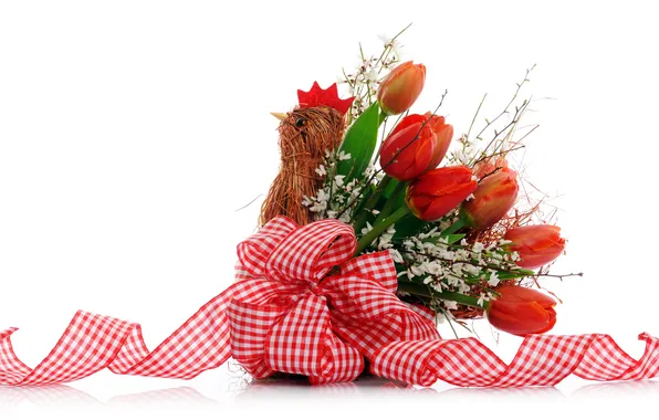 Picture flowers, bouquet, tulips