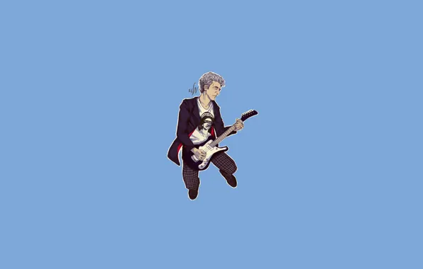 Picture music, background, guitar, art, Doctor Who, Doctor Who, The Twelfth Doctor, Twelfth Doctor