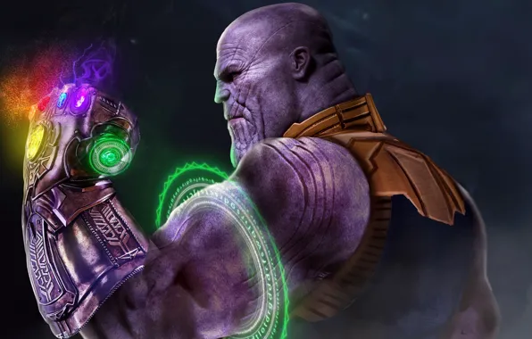 Background, fiction, hand, art, glove, comic, MARVEL, Thanos