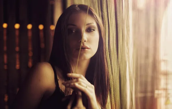 Look, background, portrait