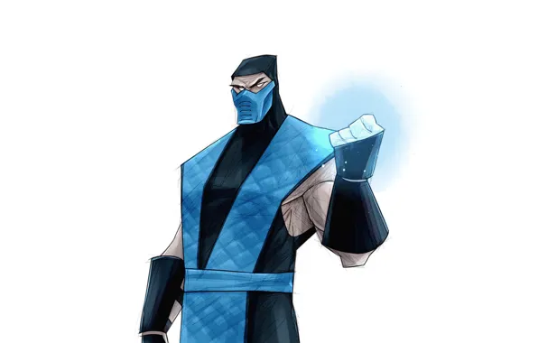 Minimalism, Figure, Background, Art, Classic, Art, Mortal Kombat, Mortal Kombat