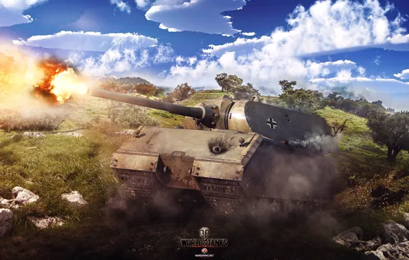 Game, World of Tanks, Maus, Wargaming Net, FuriousGFX, Mouse
