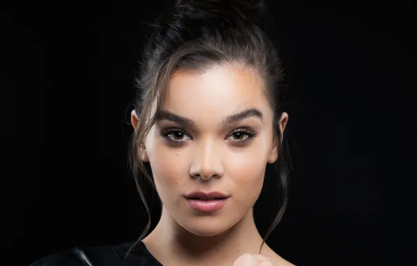 Look, girl, face, photo, makeup, Hailee Steinfeld