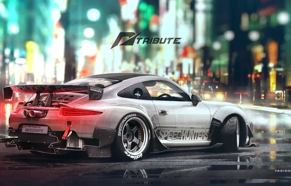 Auto, Figure, White, 911, Porsche, Machine, Car, Car