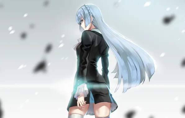 Picture girl, anime, art, Kiznaiver, Noriko Sonozaki