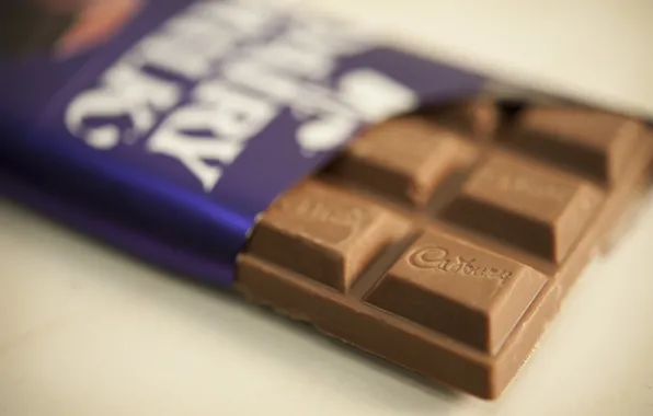 Macro, chocolate, sweet, cadbury