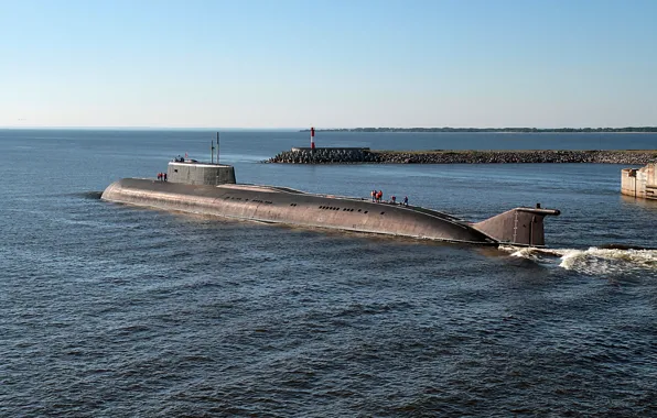 Eagle, boat, underwater, atomic, the project 949A