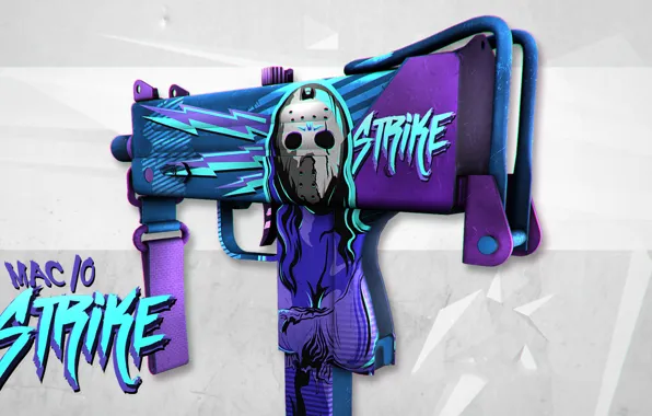 Line, mask, strike, paint, workshop, slasher, cs go, custom paint job