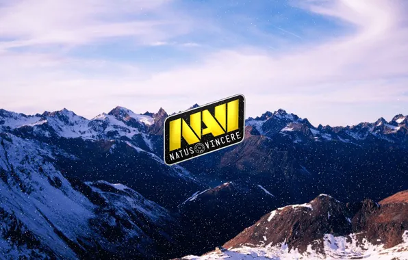 The sky, snow, mountain, logo, na'vi, bokeh, fifa, League of Legends