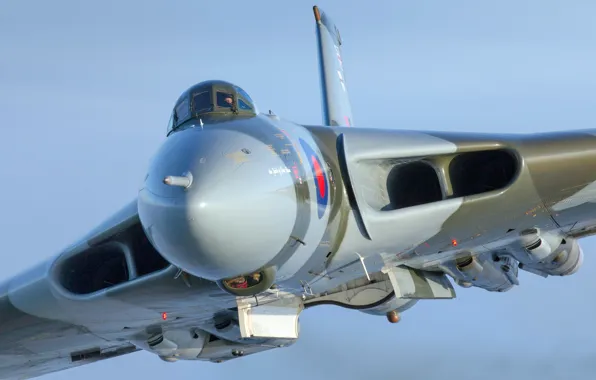 Picture The plane, Bomber, RAF, Royal air force, Avro Vulcan, Avro, Vulcan, V-bomber