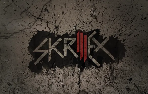 Music, logo, dubstep, Skrillex