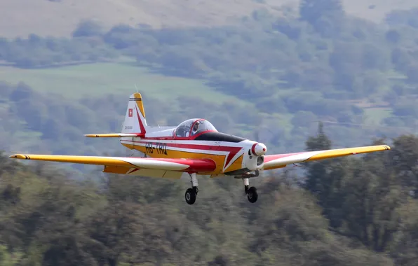 The plane, multipurpose, training, Czechoslovak, Zlin 526ASM, Acrobat