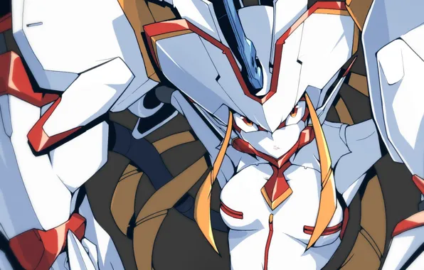 Look, anger, Strelitzia, Darling In The Frankxx, Cute in France, Franks, Strelitzia