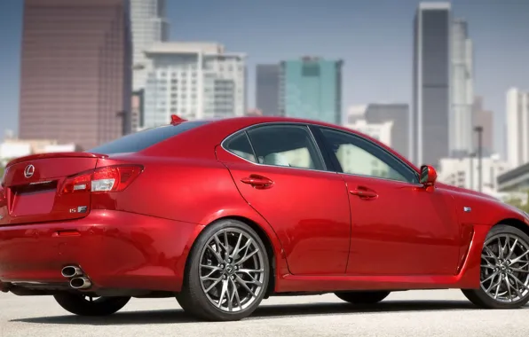 The city, Lexus, IS-F, sedan