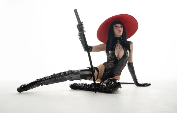 Tattoo, tattoo, tattoo, cosplay, Samurai, Xenon, Cosplay, cosplay girl