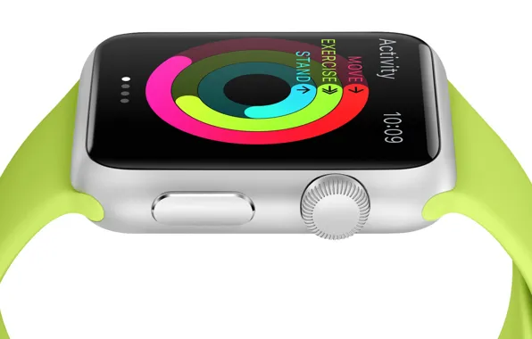 Green, Apple, Watch, green, CA, matrix, Color, iOS