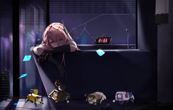 Girl, robots, Girls Frontline, Girls front