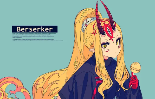Berserker, Fate/Grand Order, Kogecha, Ibaraki-doujinshi