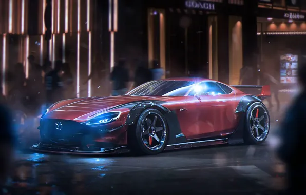 Concept, Mazda, Tuning, Future, by Khyzyl Saleem, RX-Vision