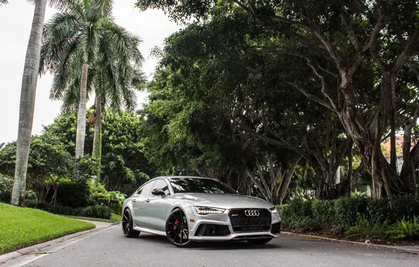 Picture Audi, Custom, CVT, Vossen, Wheels, RS7, Painted