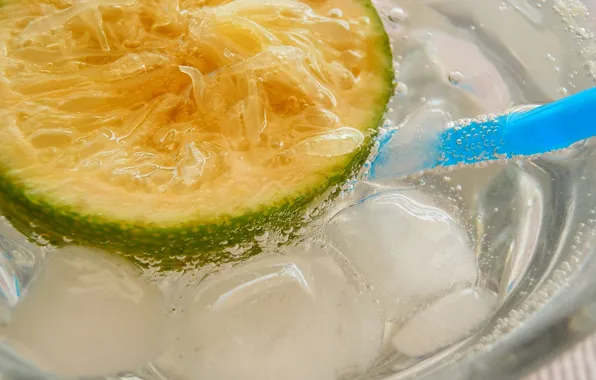 Picture ice, cocktail, Caipiroska