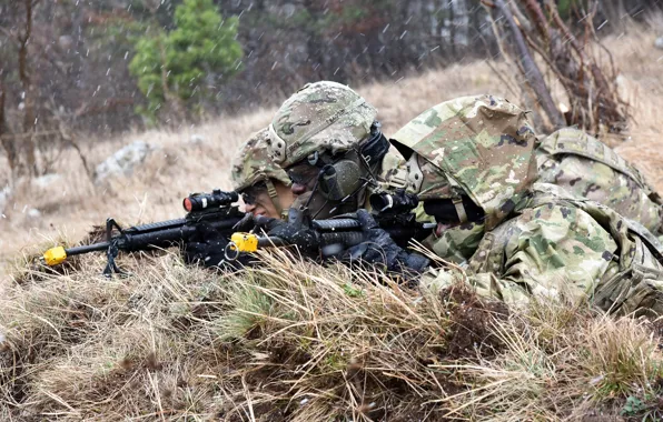 Army, soldiers, exercises