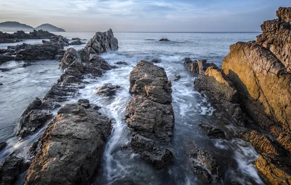 Rocks, coast, Thailand