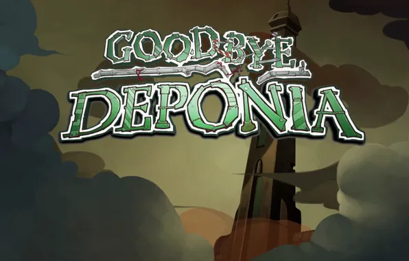 Game, logo, logo, game, cool, deponia, deponia, goodbye