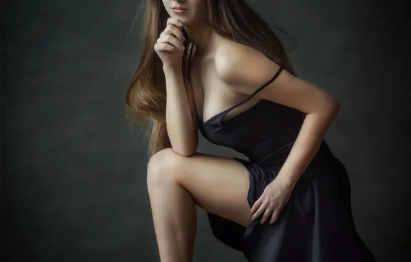 Chest, portrait, legs, sponge, Anya, retouching, Ilya * Filimoshin