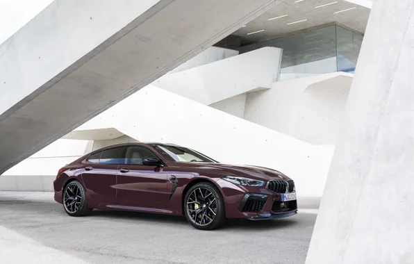 Picture coupe, BMW, ladder, 2019, M8, the four-door, M8 Gran Coupe, M8 Competition Gran Coupe
