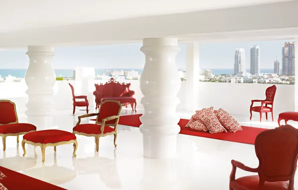 Design, style, interior, Miami, the hotel, the room