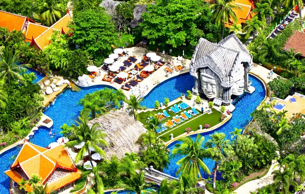 Pool, Thailand, resort, the area
