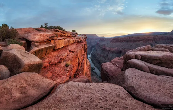 Picture nature, river, rocks, canyon, AZ, USA, Alex Mironyuk