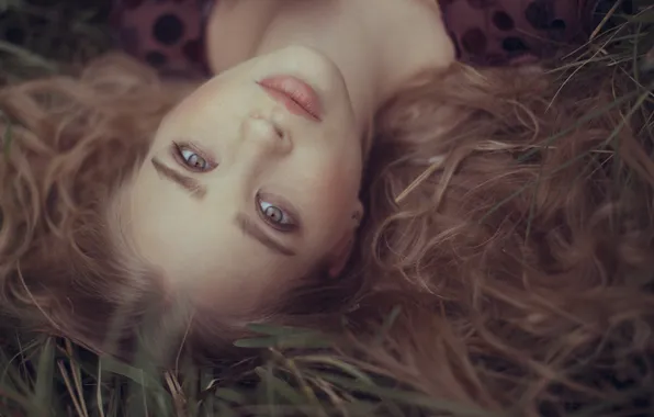 Look, girl, portrait