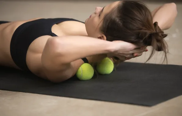 Balls, workout, fitness