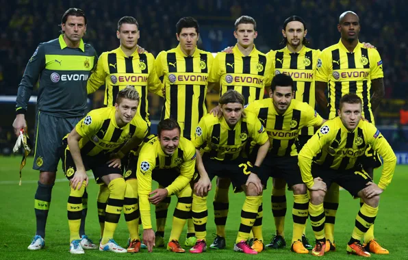 Picture Bender, Borussia, Dortmund, Mario Gotze, Robert Lewandowski, Marco Reus, Bundesliga, Ilkay Gundogan