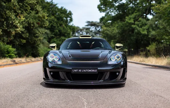 Porsche, Gemballa, Carrera GT, Front, 2009, The front, Mirage GT, Gold Edition