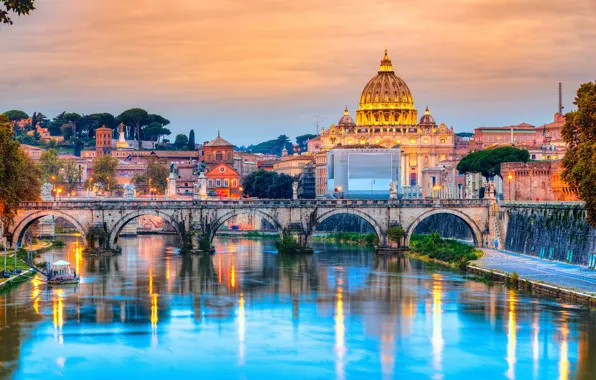 Picture city, the city, Rome, Italy, Italy, Cathedral, panorama, Europe