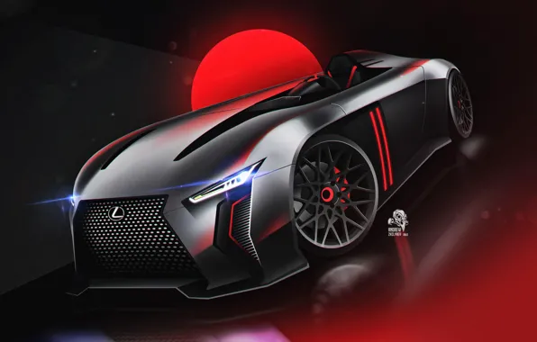 Concept, Auto, Lexus, Machine, Vision, Art, Vehicles, Transport