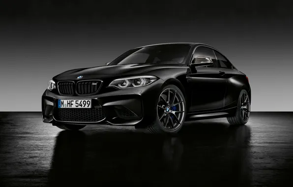 Picture background, BMW, BMW, Black, Coupe, F87