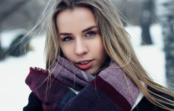 Portrait, sponge, Lisa, Evgeniy Bulatov