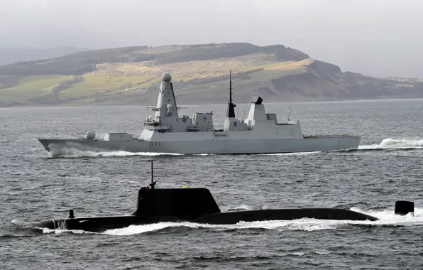 Navy, The Premier League, Royal Navy, The destroyers type 45, BOARDS, Velikobritaniya, Type 45 destroyer, …