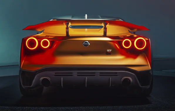 Concept, Nissan, rear view, 2018, ItalDesign, GT-R50