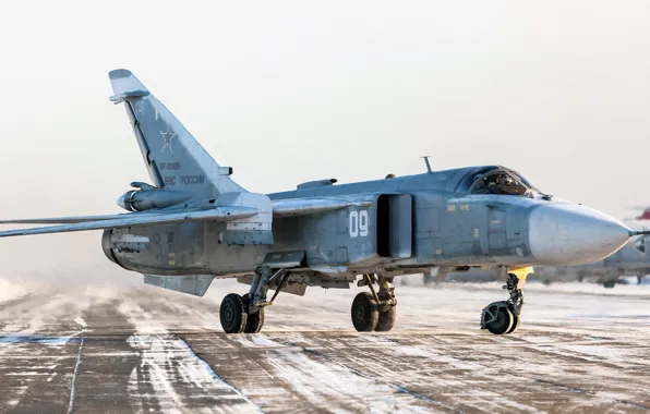 Picture the airfield, The Russian air force, Fencer, Su-24M