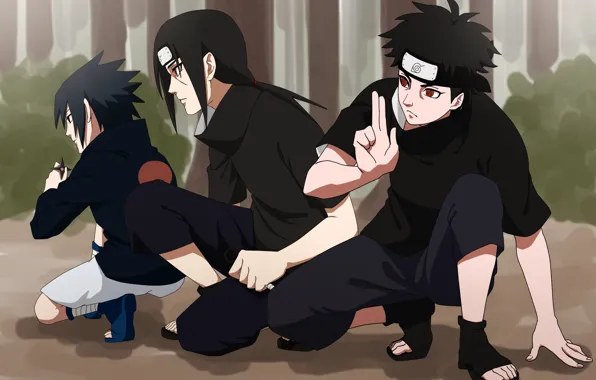 Itachi Uchiha vs Shisui Uchiha